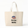 lips, Army Wife Tote Bags
