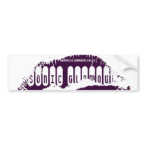 Lips Bumper Sticker