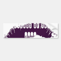 Lips Bumper Sticker