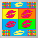 Lips for Warhol Posters