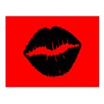Lips Postcard