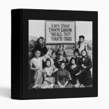 Lips That Touch Liquor Shall Not Touch Ours 3 Ring Binders