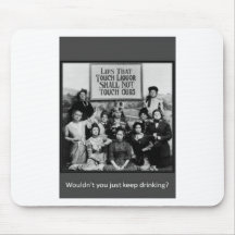 Lips That Touch Liquor Shall Not Touch Ours Mousepad