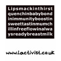 Lipsmackin....breastmilk t-shirts