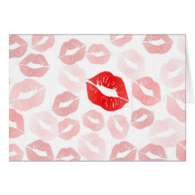 Lipstick Lips Cards