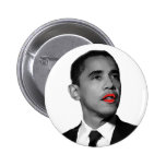 Lipstick on Obama Buttons