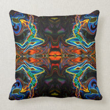 LIQUID LIGHT PATH OF COURAGE PILLOW by deprise