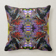 LIQUID LIGHT PATHS OF LOVE AND PEACE PILLOWS
