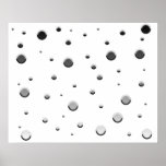 liquid metal drops poster