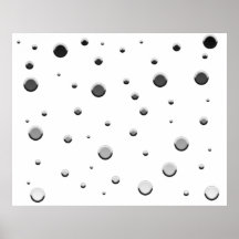 liquid metal drops poster