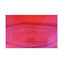 Liquid Peach Abstract Stretched Canvas Print