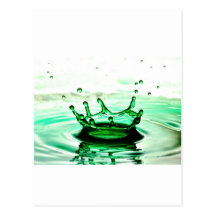 Liquid Photography - Splash Postcard