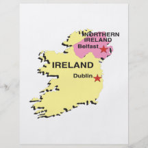 L'Irlande Prospectus En Couleur
