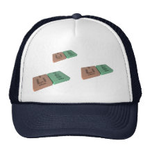 Lis as Li Lithium and S Sulphur Mesh Hat