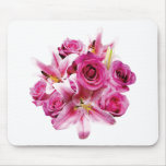 Lis et roses d'astronome tapis de souris