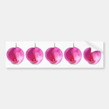 Lis roses adhésifs pour voiture