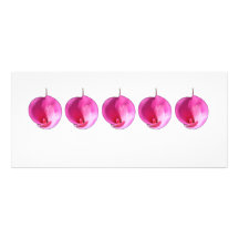 Lis roses double carte