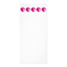 Lis roses double carte en  couleur