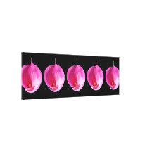 Lis roses impressions sur toile