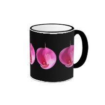 Lis roses tasse à café