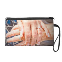 Lisa & Brian's Wedding Reception Wristlet
