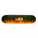 Lisa real fire Skatersollie skateboard
