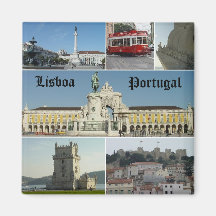 Lisbao, Lisboa,  Portugal Fridge Magnet