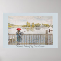 "Lisbeth Fishing"  Carl Larsson Art Print