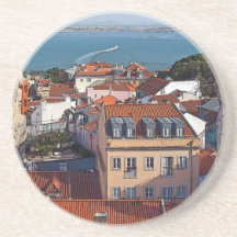 Lisbon - Boat on the Tejo Drink Coasters