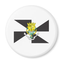 Lisbon Flag Fridge Magnet