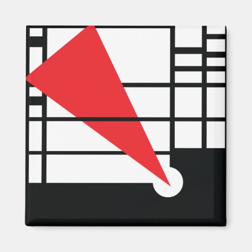Lissitzky & Mondrian Refrigerator Magnets