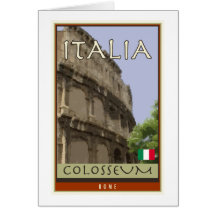 l'Italie Carte De Vœux