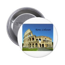 L'Italie, Rome, Colisé romain (St.K.) Badges Avec Agrafe