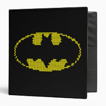 Lite-Brite Bat Emblem Vinyl Binders