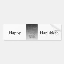 Lite the Chanukah candles Bumper Sticker