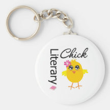 Literary Chick Keychains