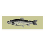 Literary Trout Bookmark Business Card