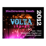 Lites & Smoke Halloween Bash Invitation/Flyer Post Card