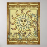 Litha Sun Poster Print