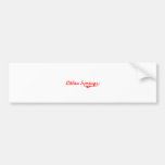 Lithia Springs Georgia Classic Design Bumper Sticker