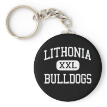 Lithonia - Bulldogs - High - Lithonia Georgia Key Chain