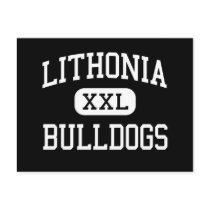 Lithonia - Bulldogs - High - Lithonia Georgia Postcard