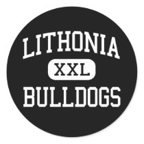 Lithonia - Bulldogs - High - Lithonia Georgia Sticker