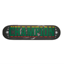 Lithuanian and a Champion Custom Skate Board