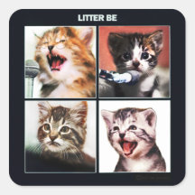 "Litter Be" sticker by SwansonWork