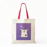 Little Alfie purple Tote Bag