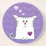 Little Alfie purple Beverage Coaster