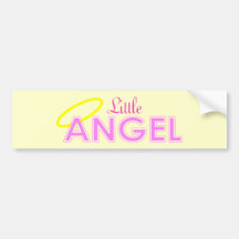 Little Angel Bumper Sticker