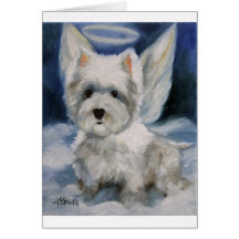 little angel greeting cards