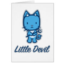 "Little Angel...Little Devil" Greeting Cards